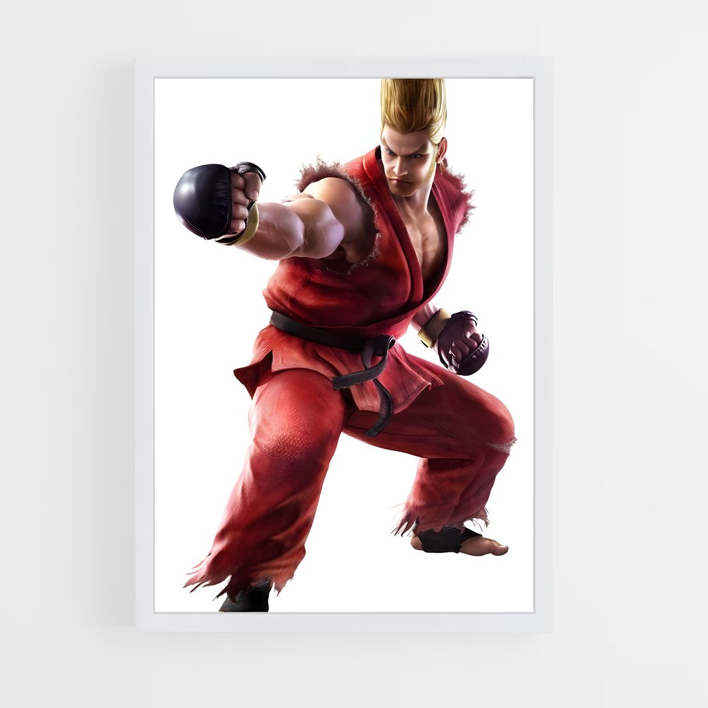 Poster Paul Phoenix: Champion Incontournable – affiche Tekken (vue 3)